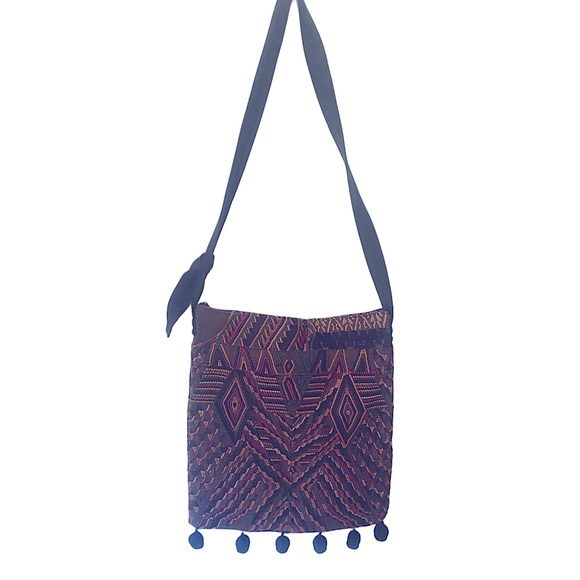 Boho Crossbody Messenger Style Bag NWT - Picture 2 of 6